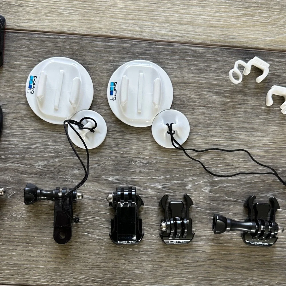 GoPro Hero 2 Black Mounting Kit with Chest Harness and Mounts and Accessories